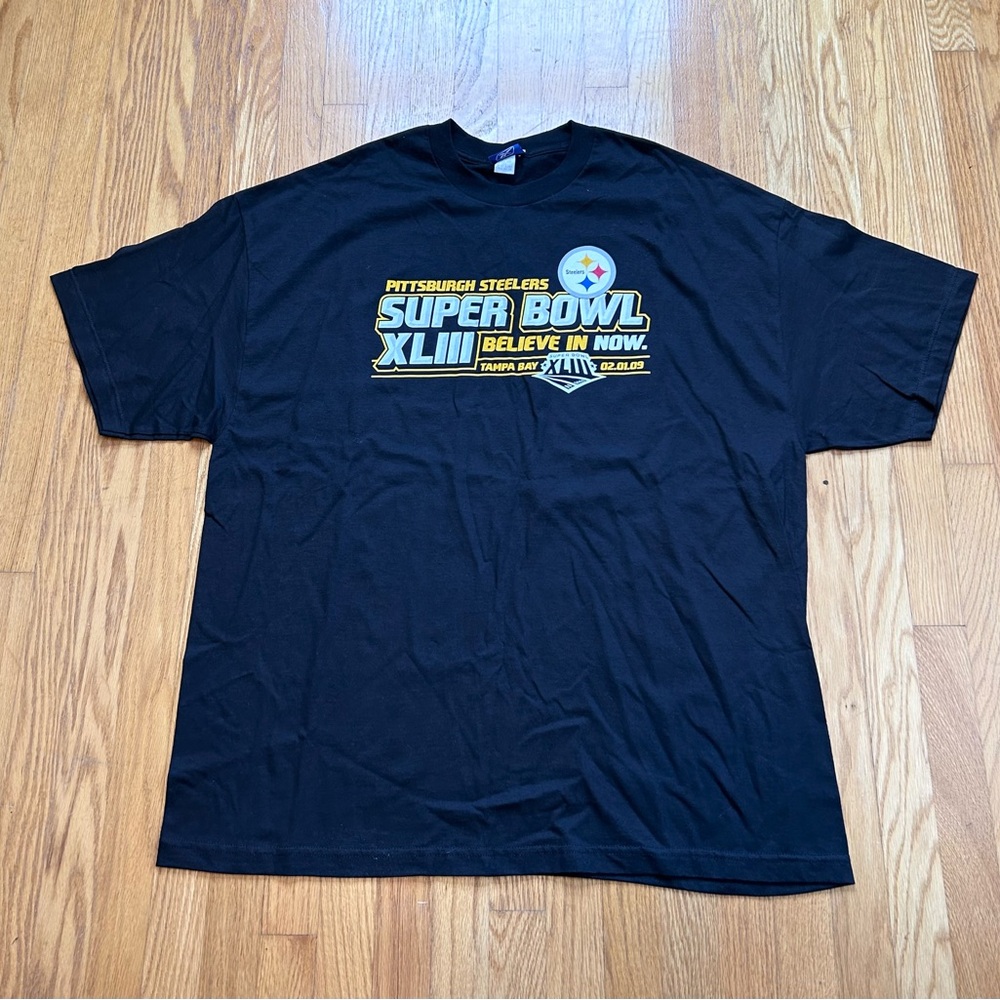Reebok 2009 Pittsburgh Steelers Super Bowl XLIII Shirt